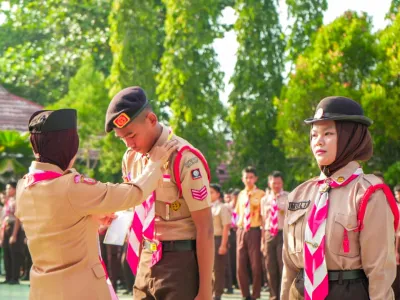 Penerimaan Tamu Ambalan SMAN 3 Pangkalan Bun: Membangun Jiwa Kepemimpinan Melalui Semangat Persaudaraan