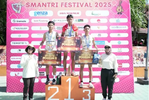 Gelar Fun Run dan Fun Walk Rangkaian Smantri Festival  Ke-26