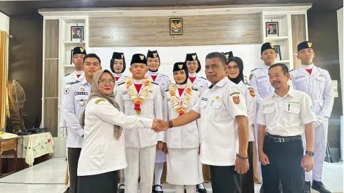 Wujud Kebanggaan, SMAN 3 Pangkalan Bun Sambut Meriah Siswa Paskibraka Tingkat Nasional Tahun 2026