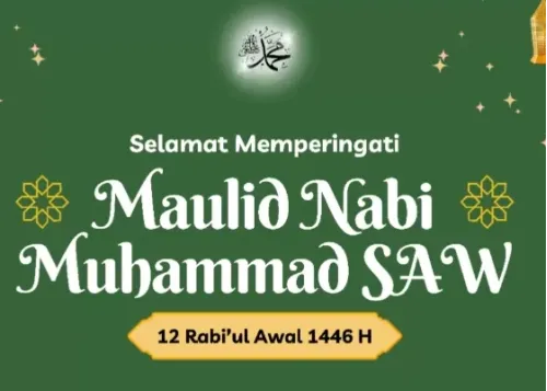 Peringatan Maulid Nabi Muhammad SAW 1446 Hijriyah