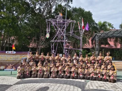 Bersiap Menjadi Dewan Ambalan, 41 Bantara SMAN 3 Pangkalan Bun Ikuti LDK