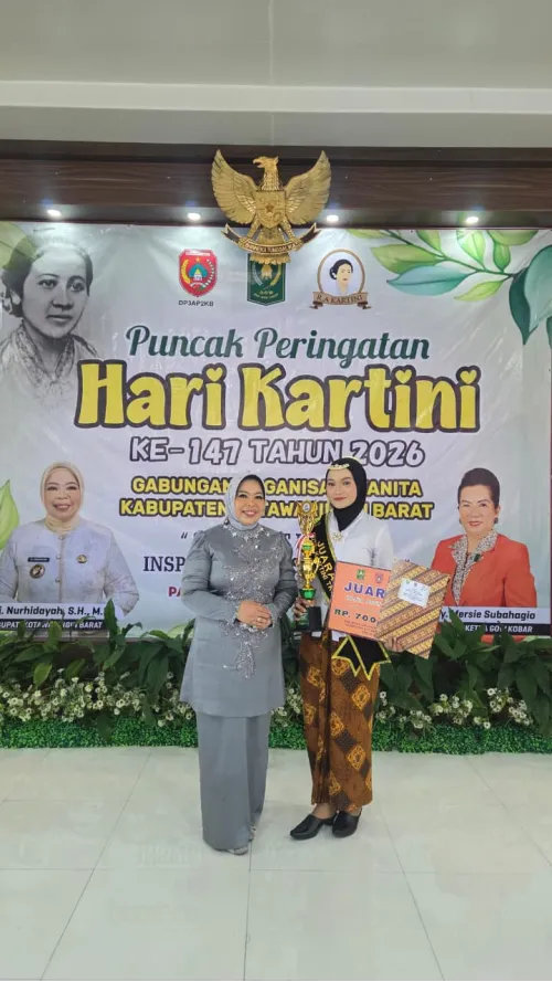 Rahma Ayu Dyah Putri Winata Juara 3 Putri Kartini Kotawaringin Barat 2026