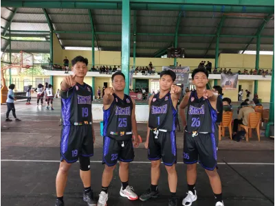 Tim Basket Smantri Juara 3 CBSL 2025 Se-Kalimantan Tengah