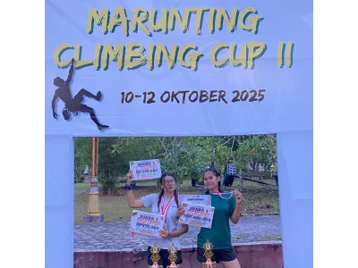 Siswa SMAN 3 Pangkalan Bun Sabet 4 Juara Marunting Climbing Cup II 2025