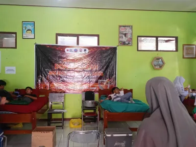 Gelar Aksi Donor Darah, Meriahkan Smantri Festival 2025