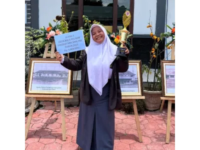 Anasthasya Agisthy Mangimbo Juara 3  Duta Baca Festival Literasi 2025 se-Kabupaten Kotawaringin Barat
