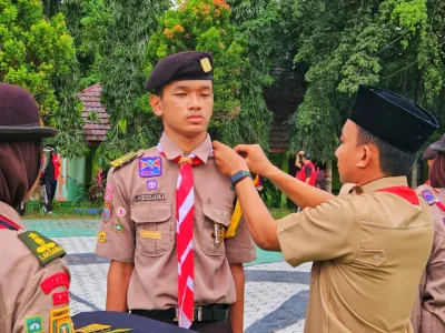 Mengobarkan Semangat Pramuka: Pelantikan Bantara & Laksana SMAN 3 Pangkalan Bun
