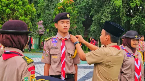 Mengobarkan Semangat Pramuka: Pelantikan Bantara & Laksana SMAN 3 Pangkalan Bun