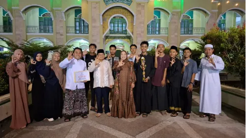 Tim Rebana SMAN 3 Pangkalan Bun Juara 2 Festival Maulid 2025