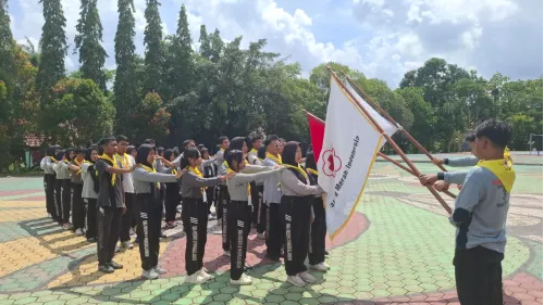 LDK PMR Wira SMAN 3 Pangkalan Bun: Membentuk Relawan Muda Berkarakter