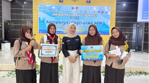 Siswa SMAN 3 Pangkalan Bun Juara Video Kreatif Cegah Narkoba Tahun 2025