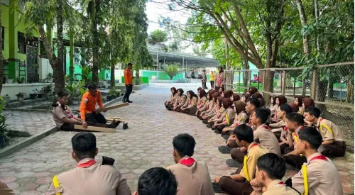 SMAN 3 Pangkalan Bun Sukseskan Persami KKRI Serentak SMA/SMK se-Kalimantan Tengah