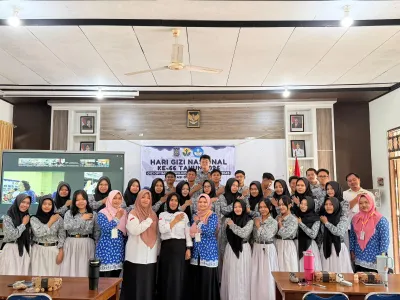 Hari Gizi Nasional ke-66, Persagi Kobar Edukasi Gizi Serentak di SMAN 3 Pangkalan Bun